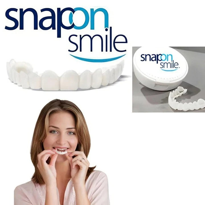 Instant Smile Snap-On Dental Veneers: Perfect Teeth Whitening & Correction Kit