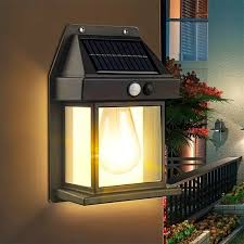 LED Solar Wall Lamp Outdoor Waterproof Up And Down Luminous Lighting Garden Decoration Solar Lights Stairs Fence Sunlight Lamp
