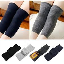 1 Pair Woolen Blend Thermal Knee Warmer