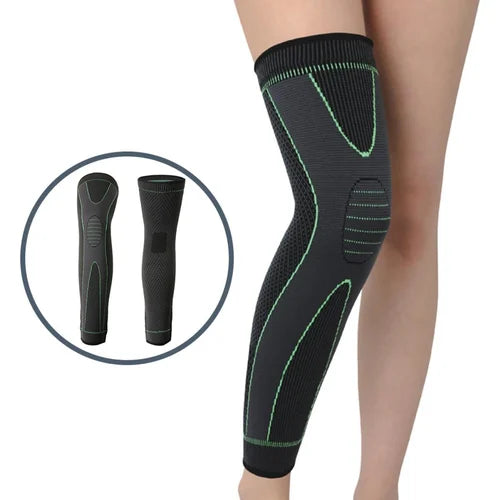 Pro Compression Knee Leg Sleeves Anti-Slip Support for Sports & Pain Relief